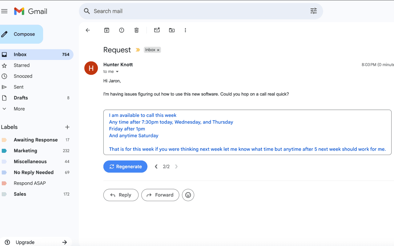 Auto Reply Demo